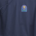 thumbnail image 3 of Popfunk Jeopardy Galaxy Women's Cropped Hoodie Pullover Sweatshirt, Navy, X-Small, 3 of 5