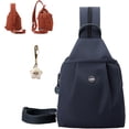 thumbnail image 1 of 2026 Premium 3 in 1 Anti-Theft Travel Tote Bag, Waterproof 2-Way Commuter Bag, Large Capacity Multi-Compartment Backpack, 1 of 8