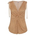 thumbnail image 4 of LASCANA Women's Drawstring Detail Top Ties, 4 of 5