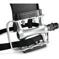 thumbnail image 5 of Pedal de bicicleta con Clip y Cinturones. Adecuado para bicicletas de spinning, bicicletas estáticas, bicicletas estáticas y bicicletas de exterior, eje de 9/16 pulgadas., 5 of 5