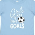 thumbnail image 4 of Inktastic Girls Gotta Have Goals Soccer Girls Toddler T-Shirt, 4 of 5