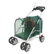 Emerald Pet Stroller-Color:Green