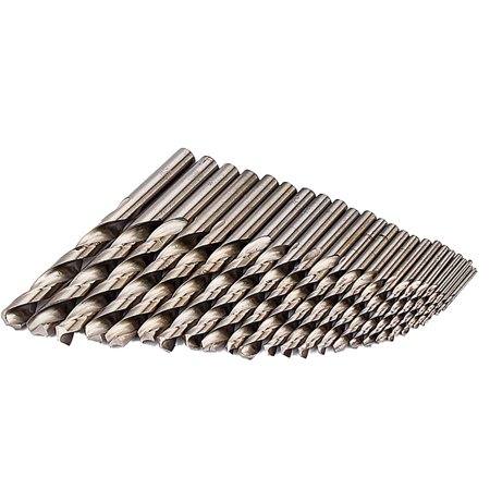 

Feiruifan 25Pcs 1-13mm Drill Bits Sharp High Hardness Anti-corrosion Assorted Twist Drilling Bit Kit for Iron