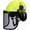 Lime Green, variant on Land Helemts AeroPro ArborKit - Type 1 Class C Forestry Safety Kit - Includes Earmuffs, Faceshield & Safety Helmet - ANSI/ISEA Z89.1 - Lime Green