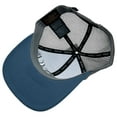 thumbnail image 4 of Hurley Men's Hat Aloha Curve Trucker Snapback Cap in Blue/Grey, 4 of 4