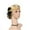 Gold, variant on IDALL Fascinators Hats Tea Party Hats Gatsby Flapper Feather Headband 20s Accessories Crystal Beaded Wedding Headpiece Party Hats Fascinator Headband Black One Size