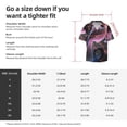 thumbnail image 5 of Lsque Bird6 print Men's Cuban Collar Short Sleeve Shirt Summer Beachwear Casual Button Down Fashionable Vacation Leisure Shirt-XX-Large, 5 of 7