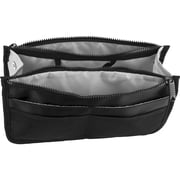 VER Beauty Mini Travel Bag Organizer with 2 Zippered Closure Pouches and 8 External Pockets
