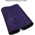 thumbnail image 5 of Purple Topographic Mouse Pad Large Gaming XL Map Lines Contour Desk Pad Long Extra Cool Non Slip Keyboard Computer Laptop Mouse Mat 31.5 x 11.8 in, 5 of 6