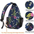 thumbnail image 4 of Sling Backpack,Travel Hiking Daypack Periwinkle Crossbody Shoulder Bag, 4 of 6
