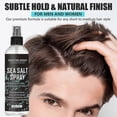 thumbnail image 4 of Sea Salt Spray for Men - Hair Texturizing Spray with Kelp, Aloe Vera & Red Algae Extract - Beach Hair Spray to Add Volume and Texture - 120ML, 4 of 5