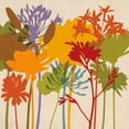 thumbnail image 2 of Lange, Erin 20x20 White Modern Wood Framed Museum Art Print Titled - Colorful Bloom II, 2 of 4