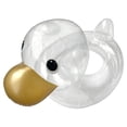 thumbnail image 2 of TransparentDurableFlexibleFloatingInflatableSwimming Float Floating Seat Swim SummerBeach BoatHolidaysParties, 2 of 8