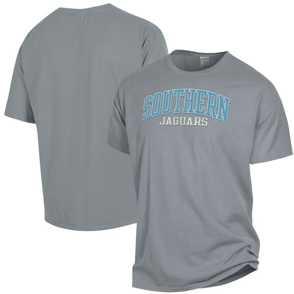 Men's ComfortWash Gray Southern University Jaguars Garment Dyed T-Shirt