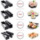 thumbnail image 3 of Kit Sushi Chef's Delight, herramientas reutilizables fáciles de limpiar, sushi de calidad de restaurante en casa, diseño seguro y duradero, para amantes de la cocina, amantes de la comida (formas, 3 of 7