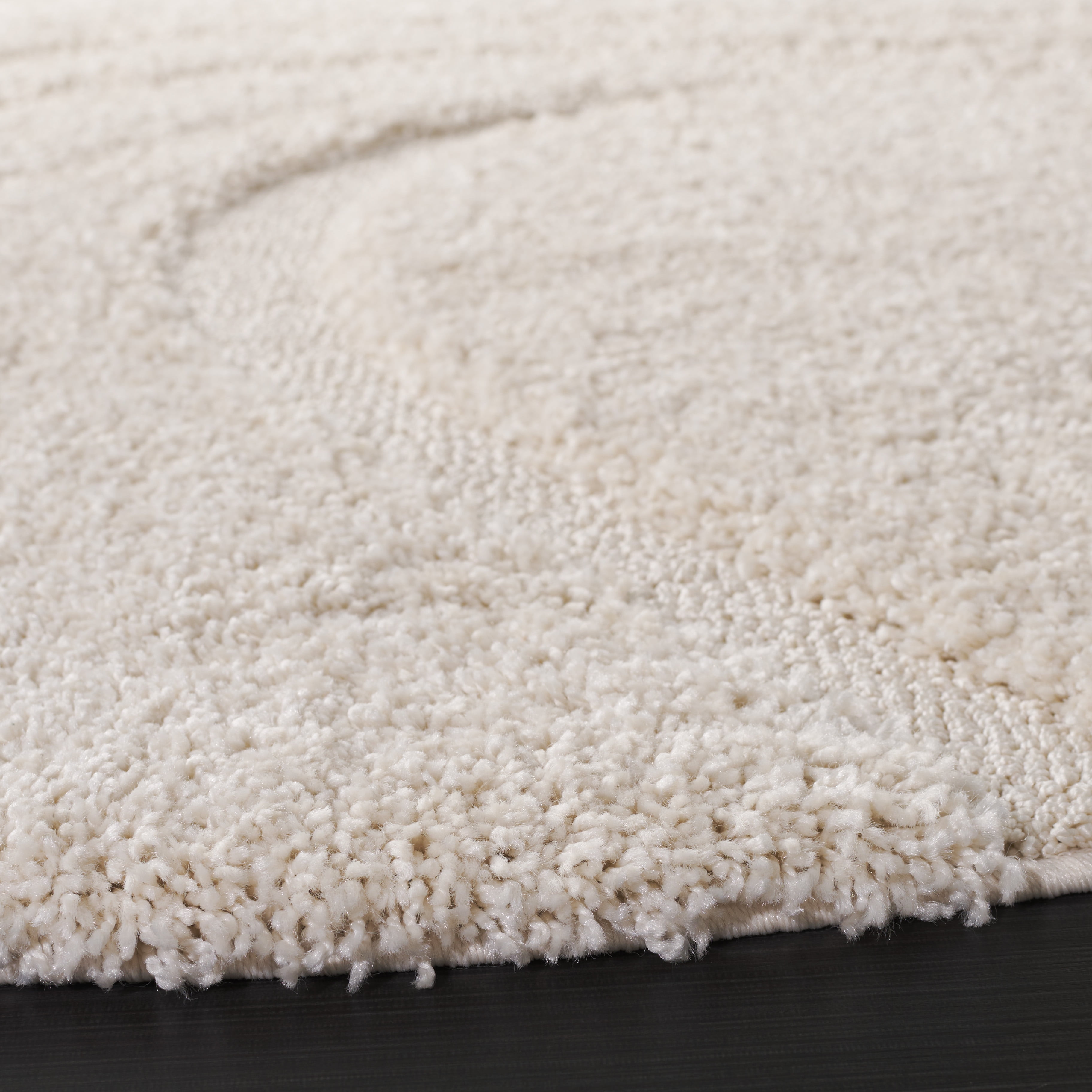 Safavieh Florida Tamzen Abstract Shag Area Rug, Creme, 8' x 10' Oval