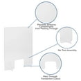 thumbnail image 6 of Emma + Oliver Acrylic Free-Standing Register Shield, Sneeze Guard, 32"H x 40"L, Clear, 6 of 10
