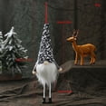 thumbnail image 2 of Sin Rostro De Piernas Largas De Navidad Adornos Caseros De Muñeca Enana Con Lentejuelas Lindas Para Árbol De Navidad Y Ventanas sonducket HA042994-03, 2 of 6