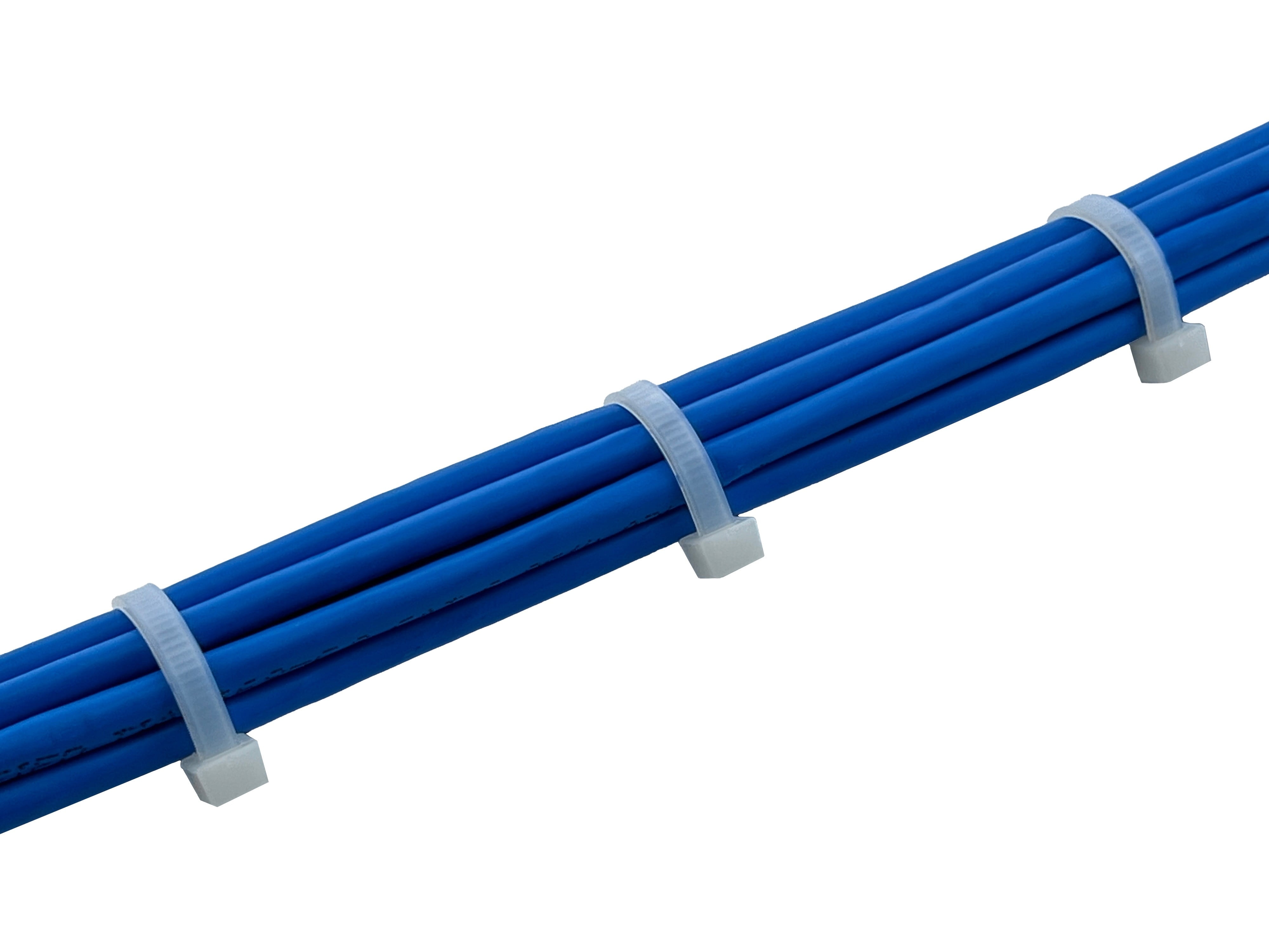 Triton Products® Heavy Duty 14" Natural Zip Ties, 100/PK