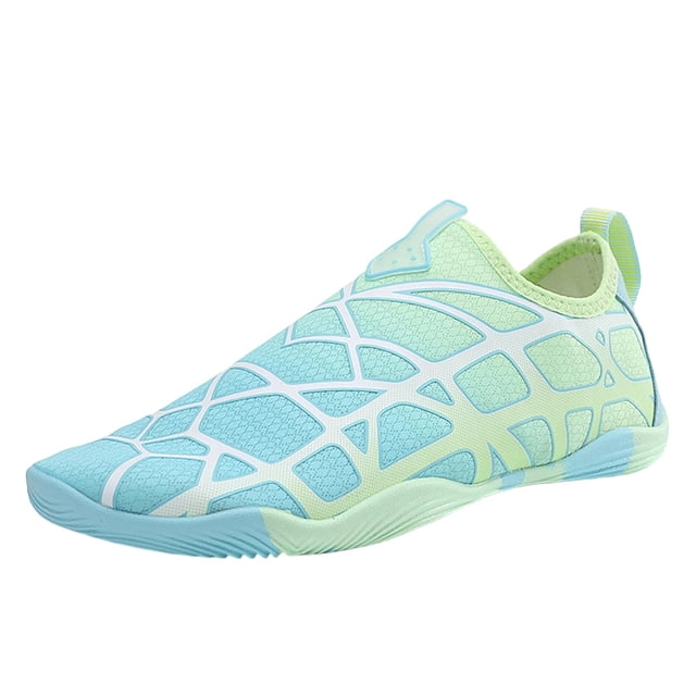 Diving Shoes for Men, Quick-Dry Breathable Mesh, Non- Outsole, Plus-Size, Spring/Summer Style, for Water Activities and Outdoor