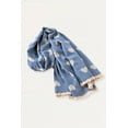 thumbnail image 1 of ELEVENMTL Heart Motif Scarf Fringed, 1 of 13