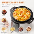 thumbnail image 5 of JONPONY 16-in-1 Electric Pressure Cooker 8 Quart Stainless Steel Multi Cooker for Rice, Steamer, Yogurt Maker, Slow Cook, Saute, Meat Stew, Cake, Multigrain, 5 of 11