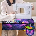 thumbnail image 4 of SEANATIVE Sunflower Butterfly Sewing Machine Mat for Table Galaxy Sewing Machine Accessories with Pockets Dust Resistant Non Slip Mats Sewing Machine Mats, 4 of 6