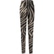thumbnail image 5 of Pantalones largos de cintura alta con estampado casual de moda para mujer Pompotops  ulkah943417, 5 of 5