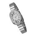 thumbnail image 1 of Elegant Vintage Oval Timepiece Stainless Steel Build Soft Leather Band For Daily Wear Gradient silver, 1 of 4