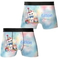 thumbnail image 3 of Happy Birthday Cute Kitten Persian with Cake Gifts Party Hat All Over Print Boxer Briefs Underwear for Men Dad Cat Lover Kitten Owner Gifts - 00029, 3 of 6