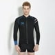 thumbnail image 3 of Traje de neopreno Top Tim Thermal Chaqueta Termal Traje de buceo Perrador solar Traje de surf Traje de baño para aeróbicos de agua Canógrata Surfing Kayak Negro 3xl 3mm Speravity OD003697-05, 3 of 7
