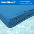 thumbnail image 4 of Swimline 24 Foot Swirl Blue Round Above Ground Swimming Pool Wall Overlap Liner, 4 of 12