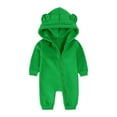 thumbnail image 5 of GZEFJRQM Boys Sweatsuit Size 14-16 Boys Burgundy Suit 18 Month Onesies Boy Baby Boys' Overalls Baby Shower Gifts 2t Boy Clothes 10/12 Girls Clothes, Green 0-3 Months, 5 of 5