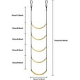 thumbnail image 2 of Boat Rope Ladder, Portable Boat Rope Ladder Extension Fishing Rope Ladder For Inflatable Boat, Kayak, 2 of 5