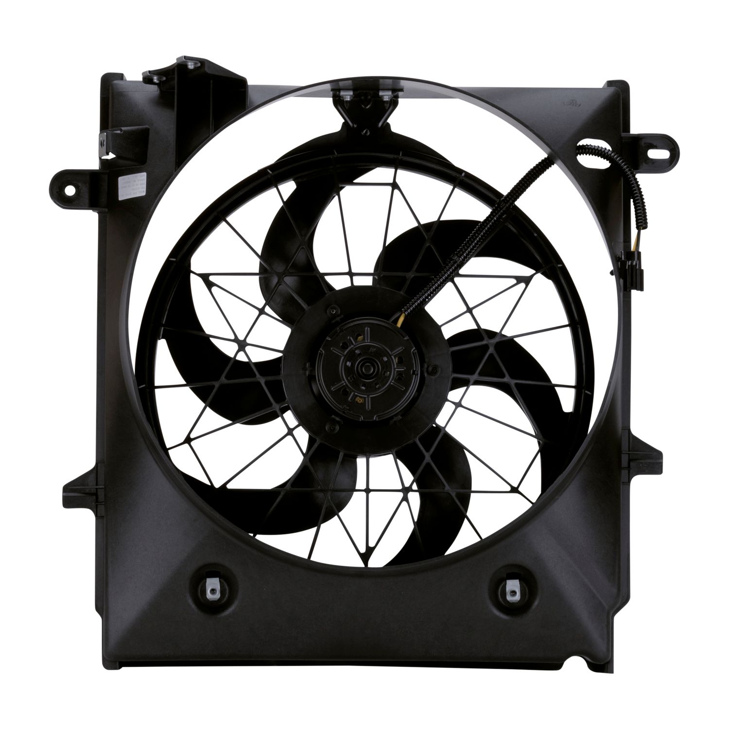 Dual Radiator and Condenser Fan Assembly Fits select: 2001-2011 FORD RANGER