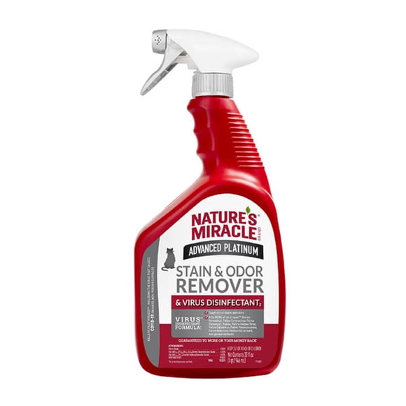 Removedor de Manchas y Olores Nature's Miracle 946 ml Virus