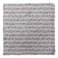 thumbnail image 4 of Bimba Foulard en Pure Soie Imprimée avec Notes Grises, Instrument de Musique, Foulard Tour de Cou, Bandanas d'Été pour Cheveux pour Femmes 40 x 40 Pouces, 4 of 6