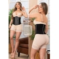 thumbnail image 2 of Colombian Premium Extreme Waist Trainer High-Compression Waist Cincher Black FW-002, 2 of 3