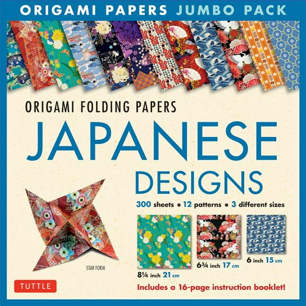 Origami Folding Papers Jumbo Pack Japanese Designs 300 HighQuality