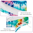 thumbnail image 3 of tie dye45 Detachable Sponge Adjustable Strap Bikini Set Two-Pack - Ideal for Beach & Pool Parties, 3 of 6