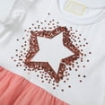 thumbnail image 6 of Toddler Girls Dress Summer Children'S Clothing Star Pattern Knitted Dresses For Girls Size 6T, 6 of 6