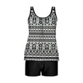 thumbnail image 5 of Karight Tankini Swimsuit with Shorts - Womens Two Piece with Pockets Tummy Control Bathing Suit Modest Swimwear, 5 of 6