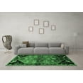 thumbnail image 3 of Ahgly Company Indoor Rectangle Animal Emerald Green Traditional Area Rugs, 7' x 9', 3 of 4