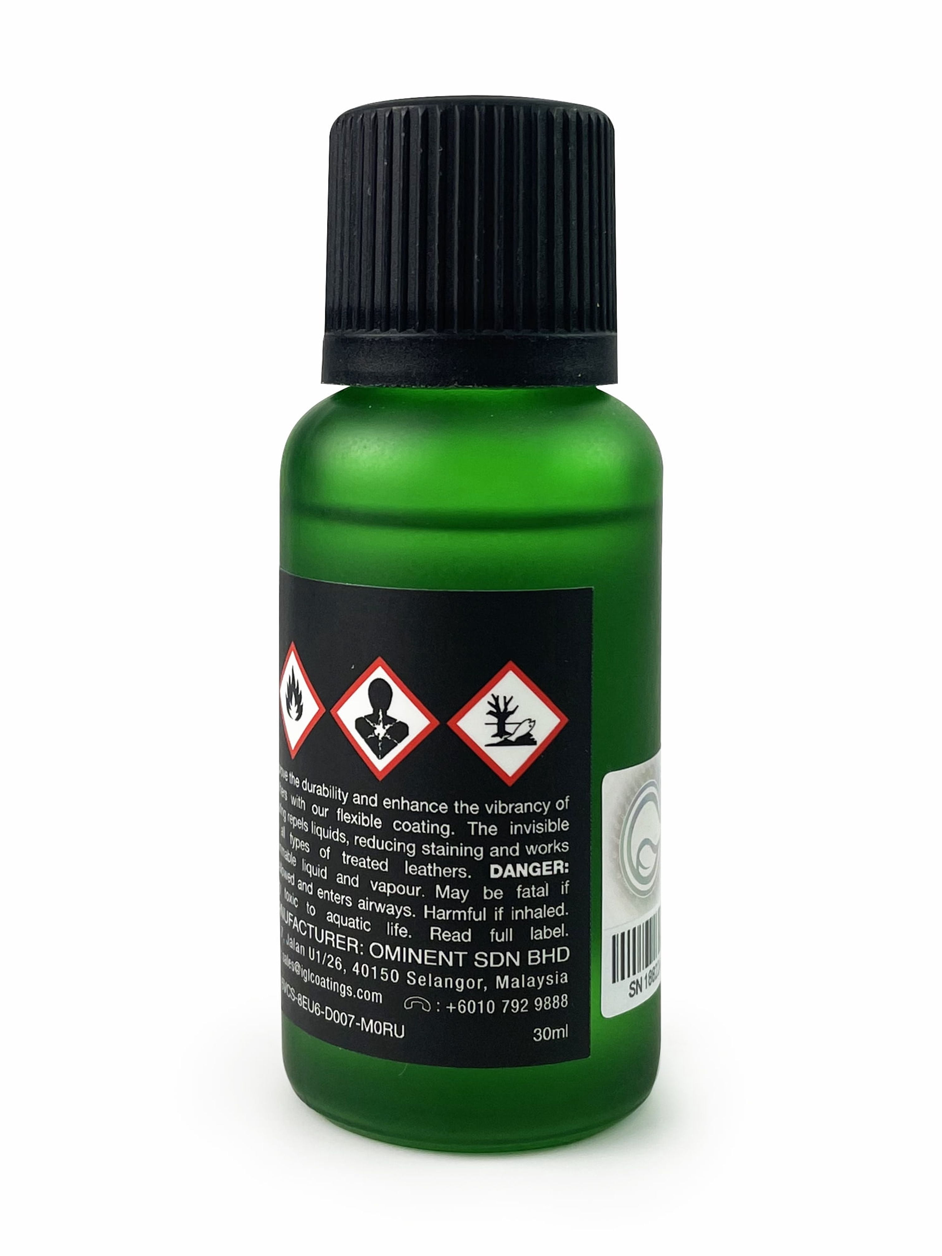 IGL Ecocoat Leather, Protector Against Liquid Stains and UV (30ml)