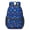 Monster Cartoon Truck Blue Pattern, variant on Monster Cartoon Truck Blue Pattern 17" Waterproof Oxford School Backpacks for Teens, S-Shape Padded Straps, for School, Travel, Hiking, Camping