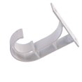 thumbnail image 2 of 10pcs Top Mounted Ceiling Suspended Bracket Roman Rod Single Holder Base Stand Curtain Accessories Langgg, 2 of 5