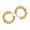 Gold, variant on Copper Elegant Spiral Drop Earrings,Modern Design for Versatile Daily Styling,Lightweight Dangle Construction for Comfort,Great Gift Choice for Fashion Enthusiasts