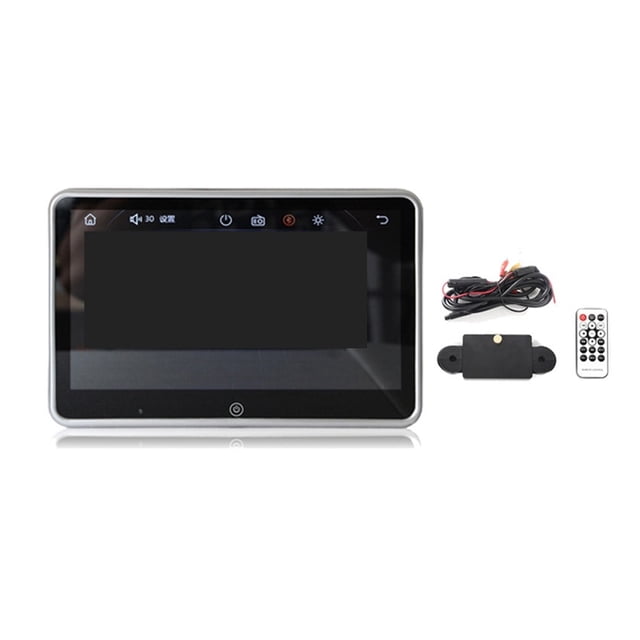 10 Inch Ultra-thin Car Headrest Monitor MP5 Player Link FM HD 1080P Video Screen With USB/SD Multimedia Player ,Widely Used