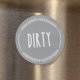 thumbnail image 4 of Magnetic Fridge Sticker Clean Dirty Sign Instruction Dishwasher Sticker Round Home Decoration Supplies 1pc 9x9cm, 4 of 11