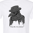 thumbnail image 4 of Inktastic Goth Plague Doctor 'trust Me I'm a Doctor.' T-Shirt, 4 of 5